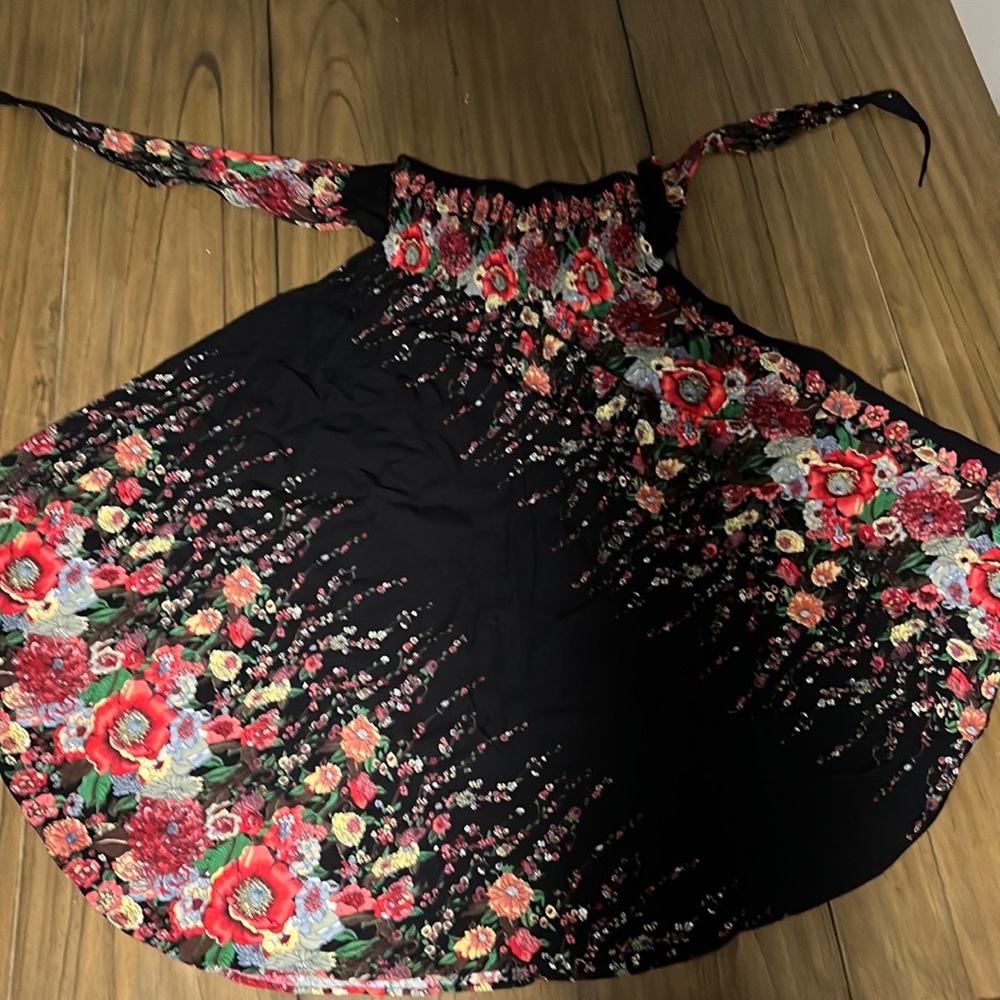 It’s a skirt but you can also we’re it as a cute dress with a little belt
